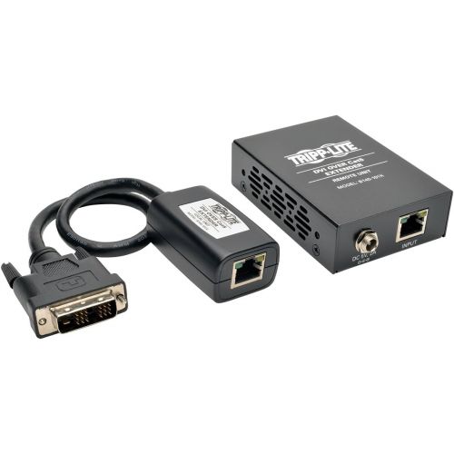  Tripp Lite DVI over Cat5  Cat6 Extender, Extended Range Video Transmitter and Receiver 1920x1080 at 60Hz(B140-101X)