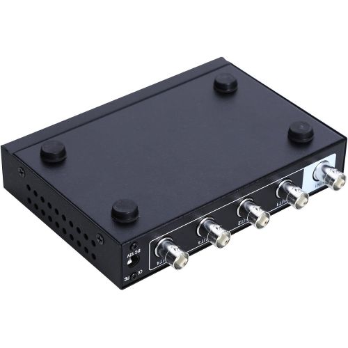  UHPPOTE BNC Coaxial HD 4 in 8 Out Ports AHDCVITVI Video Distributor Amplifier Distributer Splitter