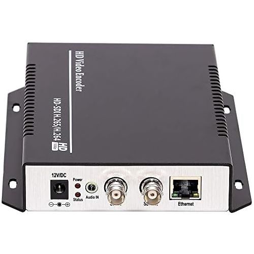  URayTech HEVC H.265 H.264 SDHD SDI To IP Video Audio Encoder for IPTV, Live Stream Broadcast Supports Youtube, Facebook, Wowza