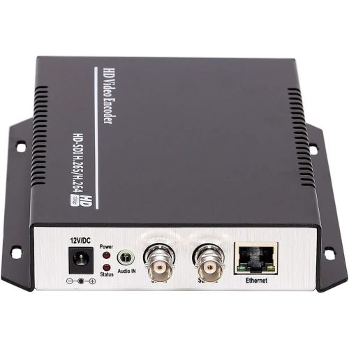  URayTech HEVC H.265 H.264 SDHD SDI To IP Video Audio Encoder for IPTV, Live Stream Broadcast Supports Youtube, Facebook, Wowza