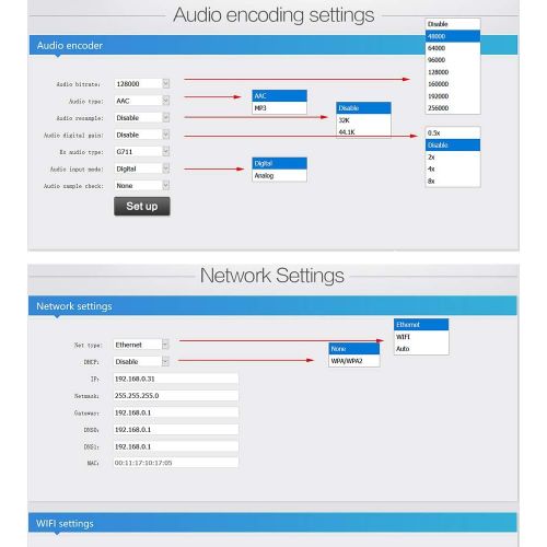  URayTech HEVC H.265 H.264 SDHD SDI To IP Video Audio Encoder for IPTV, Live Stream Broadcast Supports Youtube, Facebook, Wowza