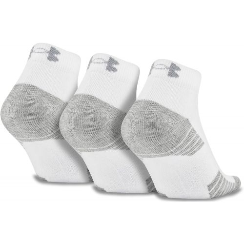  Visit the Under Armour Store Under Armour Adult Heatgear Tech Low Cut Socks, 3-Pairs