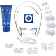 Underwater Audio- Waterproof iPod Shuffle, HydroActive Headphone Bundle (Royal Blue)