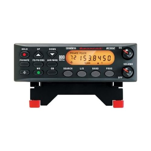  Uniden BC355N 800 MHz 300-Channel BaseMobile Scanner. Close Call RF Capture Technology. Pre-programmed Service Search. “Action” Bands to Hear Police, Ambulance, Fire, Amateur Radi