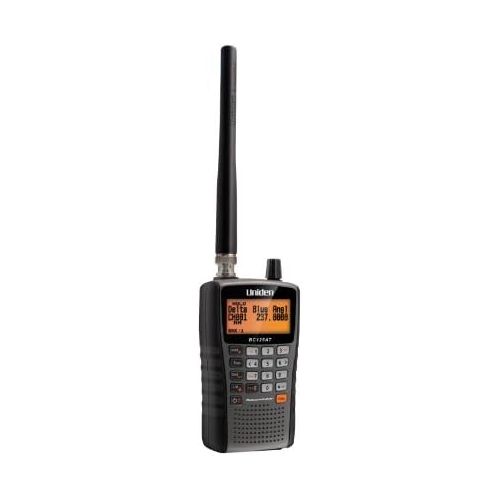  Uniden Bearcat BC125AT Handheld Scanner, 500 Alpha-Tagged channels, Public Safety, Police, Fire, Emergency, Marine, Military Aircraft, and Auto Racing Scanner,  Lightweight Po