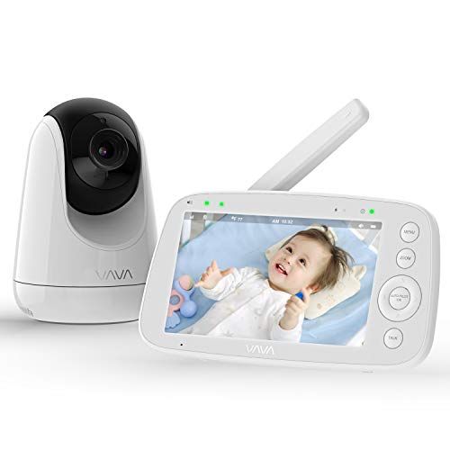  [아마존 핫딜]  [아마존핫딜]Baby Monitor, VAVA 720P 5 HD Display Video Baby Monitor with Camera and Audio, IPS Screen, 480ft...