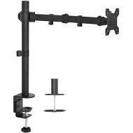 [아마존베스트]VIVO Single LCD Monitor Desk Mount Stand Fully Adjustable/Tilt/Articulating for 1 Screen 13 to 27 (STAND-V001)