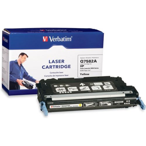  Verbatim Remanufactured Toner Cartridge Replacement for HP Q7581A (Cyan)