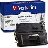 Verbatim Remanufactured Toner Cartridge Replacement for HP CE390X (Black)