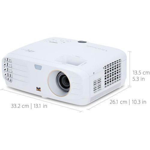  ViewSonic PX800HD 1080p Projector Ultra Short Throw with RGBRGB Rec 709 100,000:1 Contrast and Low Input Latency for Home Theater and Gaming