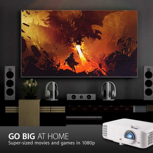  ViewSonic PJD7828HDL 3200 Lumens 1080p HDMI Home Theater Projector