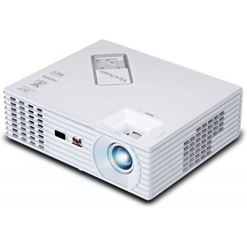  Visit the ViewSonic Store ViewSonic PJD5234L XGA DLP Projector, 3000 Lumens, 3D Blu-Ray w/HDMI, 120Hz, White