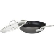 Viking Culinary Viking 40051-0725 Hard Anodized Nonstick Chefs Pan Cookware, 12, Gray