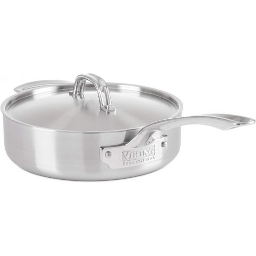  Viking Culinary Viking Professional 5-Ply Stainless Steel Cookware Set, 10 Piece