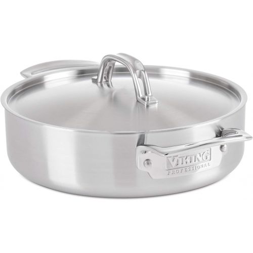  Viking Culinary Viking Professional 5-Ply Stainless Steel Cookware Set, 10 Piece