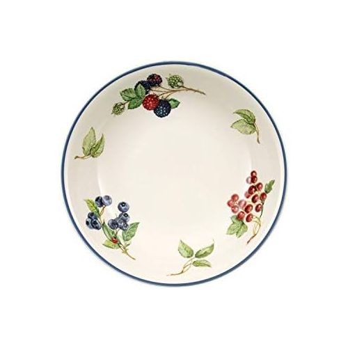  Visit the Villeroy & Boch Store Villeroy & Boch Cottage Pasta Bowl, 9 in, White/Colorful