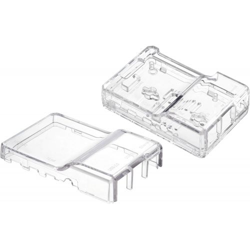  [아마존베스트]Vilros Clear Transparent Slim Compact Case for Raspberry Pi 4-Includes Sealed and Open Cover Options