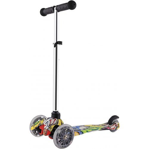  WeSkate Scooter Toddlers LED Wheels Lightweight- Mini Micro Scooters 3 Wheeler Adjustable Scooters Little Kids Age 3-6