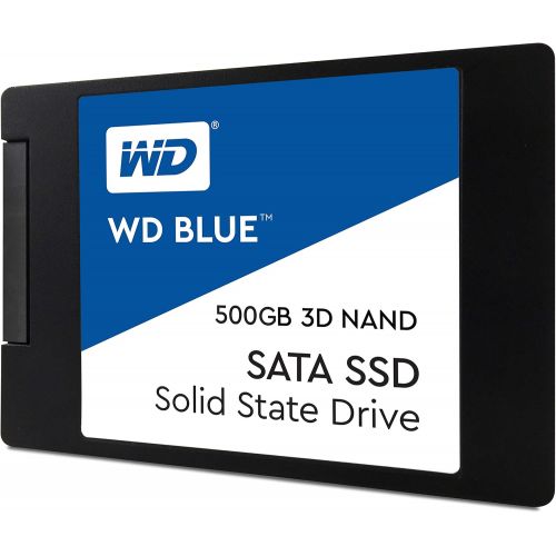  [아마존베스트]Western Digital WD Blue 3D NAND 500GB PC SSD - SATA III 6 Gb/s, 2.5/7mm - WDS500G2B0A