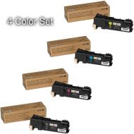 Xerox High Yield Black and Standard Yield Color Toner Cartridge Set for Phaser 6500, WorkCentre 6505