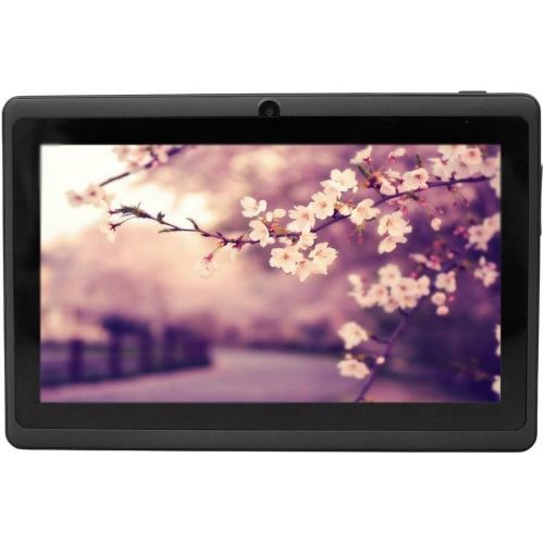  [아마존 핫딜] [아마존핫딜]YUNTAB Google Tablet 7 Zoll Q88 Android 4.4 Tablet PC Quad-core Allwinner A33 HD 1024x600 8GB 1.5GHz 512MB Dual Kamera Google Play Vorinstalliert,WLAN,3D, Bluetooth- schwarz