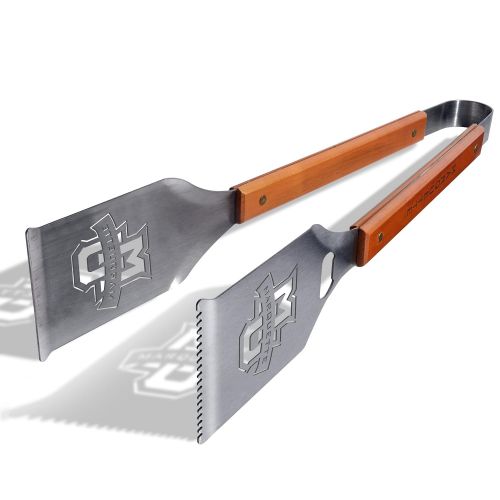  Visit the YouTheFan Store YouTheFan NCAA Grill-A-Tong Stainless Steel Laser-Cut Team BBQ Tongs