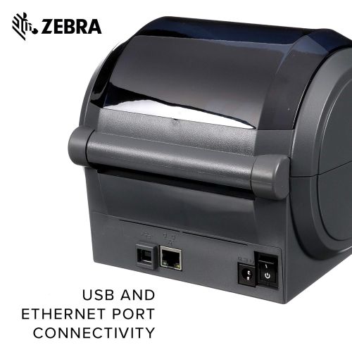  [아마존베스트]ZEBRA Zebra - GK420d Direct Thermal Desktop Printer for Labels, Receipts, Barcodes, Tags, and Wrist Bands - Print Width of 4 in - USB, Serial, and Parallel Port Connectivity