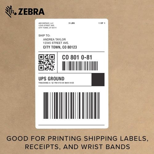  [아마존베스트]ZEBRA Zebra - GK420d Direct Thermal Desktop Printer for Labels, Receipts, Barcodes, Tags, and Wrist Bands - Print Width of 4 in - USB, Serial, and Parallel Port Connectivity