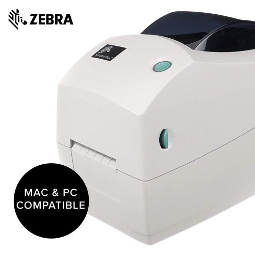  [아마존베스트]ZEBRA Zebra - TLP2824 Plus Thermal Transfer Desktop Printer for Labels, Receipts, Barcodes, Tags, and Wrist Bands - Print Width of 2 in - Serial and USB Port Connectivity