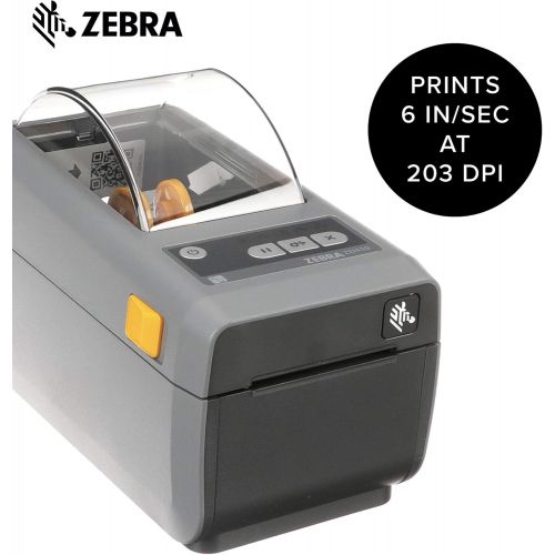  [아마존베스트]ZEBRA Zebra - ZD410 Wireless Direct Thermal Desktop Printer for Labels, Receipts, Barcodes, Tags, and Wrist Bands - Print Width of 2 in - USB, Ethernet, Bluetooth Low Energy Connectivity