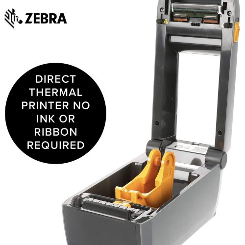  [아마존베스트]ZEBRA Zebra - ZD410 Wireless Direct Thermal Desktop Printer for Labels, Receipts, Barcodes, Tags, and Wrist Bands - Print Width of 2 in - USB, Ethernet, Bluetooth Low Energy Connectivity