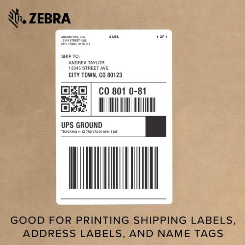  [아마존베스트]ZEBRA Zebra - GX420t Thermal Transfer Desktop Printer for Labels, Receipts, Barcodes, Tags, and Wrist Bands - Print Width of 4 in - USB, Serial, and Ethernet Port Connectivity (Includes