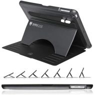 [아마존베스트]ZUGU CASE - 9.7 iPad 2018/2017 5th / 6th Gen & iPad Air 1 Prodigy X Case - Very Protective But Thin + Convenient Magnetic Stand + Sleep/Wake Cover (Black)