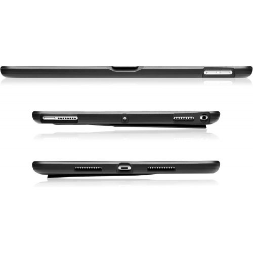  [아마존베스트]ZUGU CASE - 2019 iPad Air 3 10.5/2017 iPad Pro 10.5 inch Case Prodigy X - Very Protective But Thin + Convenient Magnetic Stand + Sleep/Wake Cover (Black)