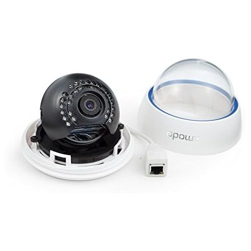  Zmodo Surveillance ZP-IDR13-PA 720P HD PoE IP Network Dome Camera with Audio Retailzm