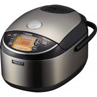 Zojirushi Induction Heating Pressure Rice Cooker & Warmer 1.0 Liter, Stainless Brown NP-NVC10