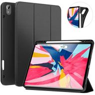 [아마존베스트]Ztotop Case for iPad Pro 12.9 Inch 2018, Full Body Protective Rugged Shockproof Case with iPad Pencil Holder, Auto Sleep/Wake, Support iPad Pencil Charging for iPad Pro 12.9 Inch 3