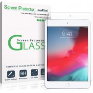 [아마존베스트]AmFilm amFilm Glass Screen Protector for iPad Mini 5 (2019) and iPad Mini 4, Tempered Glass