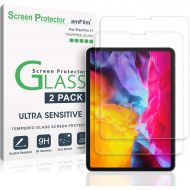 [아마존베스트]AmFilm amFilm Glass Screen Protector for iPad Pro 11 inch (2 Pack), Tempered Glass, Ultra Sensitive, Face ID and Apple Pencil Compatible