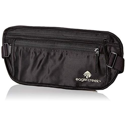  Visit the eagle creek Store Eagle Creek Silk Undercover Travel Money Belt, Black