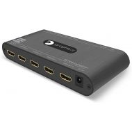 Gofanco gofanco Prophecy Intelligent 4K 60Hz HDR 1x4 HDMI 2.0 Splitter - YUV 4:4:4, 3D, HDMI 2.0a, HDCP 2.2, EDID, 18Gbps, Auto Scaling, Low Heat, Cascadable, Firmware Upgradable, 4 Port 1