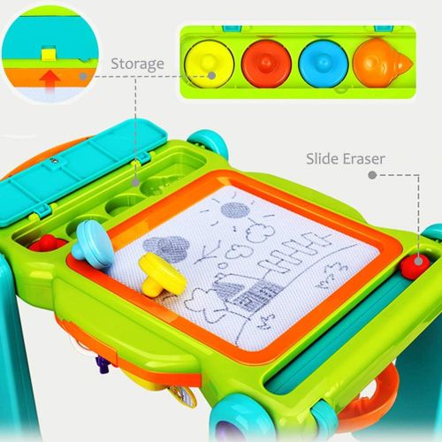  [아마존베스트]IPlay, iPlay, iLearn Baby Sit to Stand Walkers Toys, Kids Activity Center, Toddlers Musical Fun Table, Lights n Sounds, Learning, Birthday Gift for 6, 9, 12, 18 Month, 1, 2 Year Olds, Inf