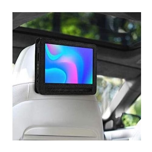  [아마존베스트]IeGeek ieGeek Car Headrest Mount Holder Strap Case for Swivel & Flip Style Portable DVD Player, Suitable for ieGeek 11.5 inch DVD Player