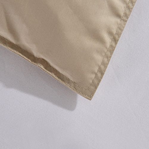  Puredown puredown Natural Down Packable Throw Sport Blanket for Indoor Home and Outdoor use Peach Skin Fabric for Downproof Khaki 50 70