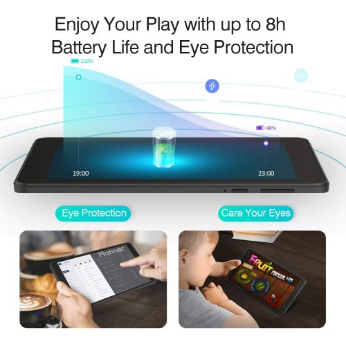  [아마존베스트]Vankyo MatrixPad Z1 7 inch Tablet, Android 8.1 Oreo Go Edition, 32GB Storage, Quad-Core Processor, IPS HD Display, Wi-Fi, Bluetooth, Black