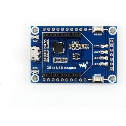  [아마존베스트]Waveshare XBee USB Adapter, UART Communication Board Module Xbee USB Interface Easy to Program/Configure The XBee Modules