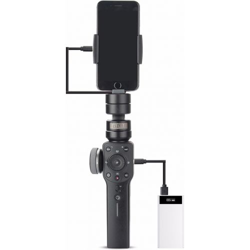  Zhi yun Zhiyun Smooth 4 3-Axis Handheld Gimbal Stabilizer wFocus Pull & Zoom Capability for Smartphone Like iPhone X 8 Plus 7 6 SE Samsung Galaxy S9+ S9 S8+ S8 S7 S6 Q2 Edge New Smooth-Q