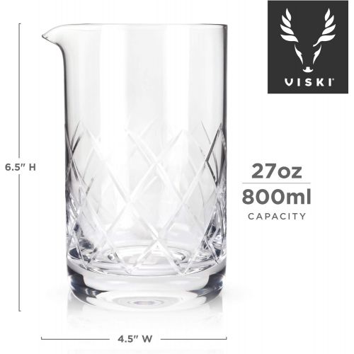  [아마존베스트]Viski Professional Stemmed Mixing Glass, 6432