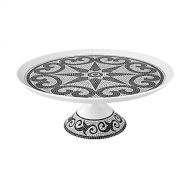 Vista Alegre Porcelain Portuguese Cobblestone Cake Stand