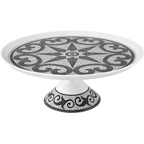  Vista Alegre Porcelain Portuguese Cobblestone Cake Stand